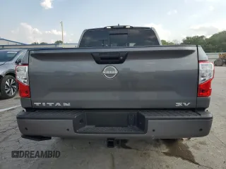 2024 Nissan Titan SV with VIN 1N6AA1EF5RN116182, listed as a Copart auction lot 59593725 with 14,201 mi miles and Salvage title. Bid and sale history available at DreamBid. Image 6.
