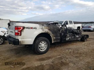 2020 Ford F-150 XL with VIN 1FTEX1EB0LFB69485, listed as a Copart auction lot 42568565 with 0 mi miles and Non Repairable. Bid and sale history available at carsss.com. Image 3.