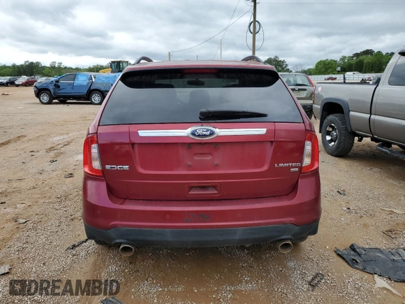 2013 Ford Edge Limited with VIN 2FMDK4KC5DBA01560, listed as a Copart auction lot 51997755 with 195,868 mi miles and Clean Title. Bid and sale history available at carsss.com. Image 6.