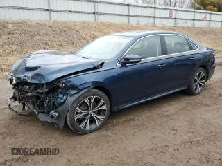 2021 Volkswagen Passat SE z VIN 1VWSA7A35MC012993, wystawiony jako Copart lot #49927025 z przebiegiem 35 540 mil mil oraz Szkoda całkowita • Salvage title. Historia ofert i sprzedaży dostępna na DreamBid. Obrazek 1.