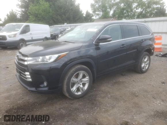 2017 Toyota Highlander Limited with VIN 5TDDZRFH0HS403090, listed as a Copart auction lot 61037445 with 113,703 mi miles and Salvage title. Bid and sale history available at DreamBid. Image 1.