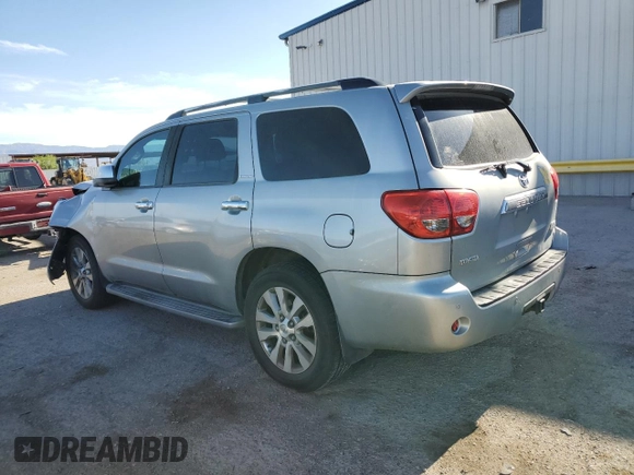 2008 Toyota Sequoia Limited with VIN 5TDZY68A28S000994, listed as a Copart auction lot 53685785 with 245,236 mi miles and Salvage Title. Bid and sale history available at DreamBid. Image 2.