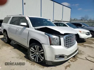 2020 GMC Yukon XL Denali with VIN 1GKS1HKJ8LR101852, listed as a Copart auction lot 49372485 with 54,055 mi miles and Salvage Title. Bid and sale history available at carsss.com. Image 14.