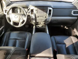 2016 Nissan Titan XD PRO-4X with VIN 1N6BA1F43GN512559, listed as a Copart auction lot 82991154 with 0 mi miles and Salvage Title. Bid and sale history available at carsss.com. Image 8.