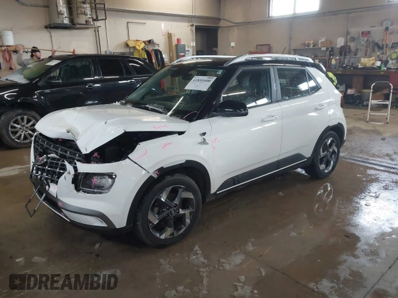 2023 Hyundai Venue Limited with VIN KMHRC8A39PU235419, listed as a IAAI auction lot 41851600 with 24,803 mi miles and . Bid and sale history available at DreamBid. Image 17.