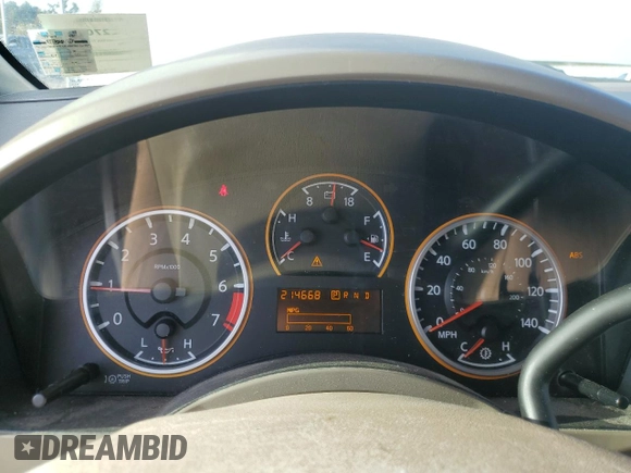 2008 Nissan Titan XE with VIN 1N6BA06A38N348795, listed as a Copart auction lot 78908544 with 214,668 mi miles and Salvage title. Bid and sale history available at DreamBid. Image 9.