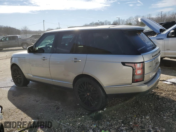 2013 Land Rover Range Rover HSE with VIN SALGS2DF5DA102616, listed as a Copart auction lot 49685145 with 140,608 mi miles and Non repairable. Bid and sale history available at DreamBid. Image 2.