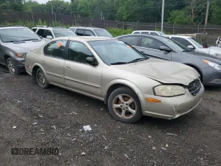 2001 Nissan Maxima GXE with VIN JN1CA31D61T615507, listed as a Copart auction lot 60787575 with Not provided miles and Salvage title. Bid and sale history available at DreamBid. Image 5.