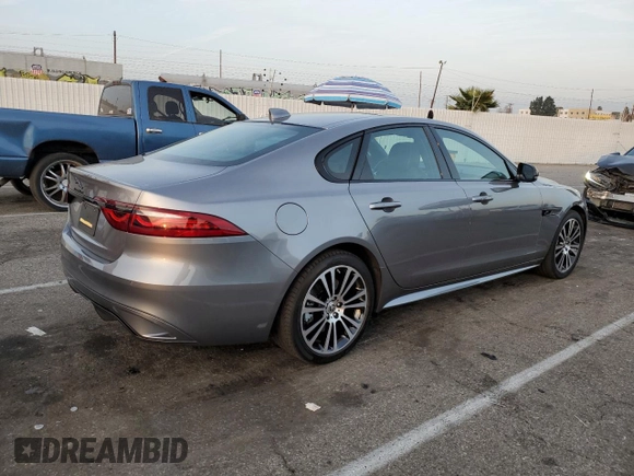 2024 Jaguar XF R-Dynamic SE with VIN SAJBL4GX9RCY93597, listed as a Copart auction lot 86955364 with 3,076 mi miles and Salvage Title. Bid and sale history available at carsss.com. Image 3.