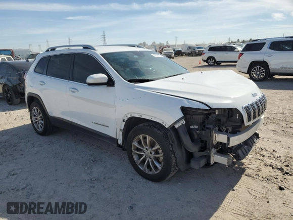 2021 Jeep Cherokee Latitude Lux z VIN 1C4PJLMX3MD208120, wystawiony jako Copart lot #82876754 z przebiegiem 63 882 mil mil oraz Szkoda całkowita • Salvage title. Historia ofert i sprzedaży dostępna na DreamBid. Obrazek 4.