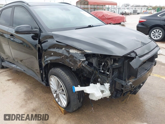 2019 Hyundai Kona SEL with VIN KM8K62AA7KU244505, listed as a IAAI auction lot 41656101 with 36,055 mi miles and . Bid and sale history available at carsss.com. Image 6.