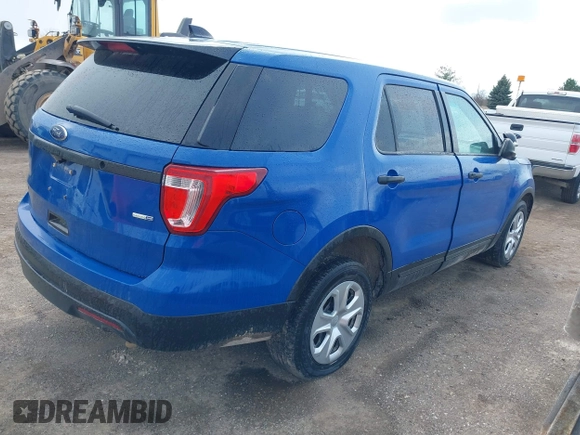2017 Ford Police Interceptor Utility z VIN 1FM5K8AR4HGA36073, wystawiony jako IAAI lot #42010780 z przebiegiem 152 866 mil mil oraz . Historia ofert i sprzedaży dostępna na DreamBid. Obrazek 4.