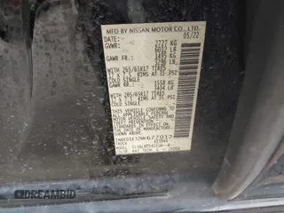 2022 Nissan Frontier SV with VIN 1N6ED1EJ2NN677012, listed as a IAAI auction lot 41967201 with 76,835 mi miles and . Bid and sale history available at DreamBid. Image 9.