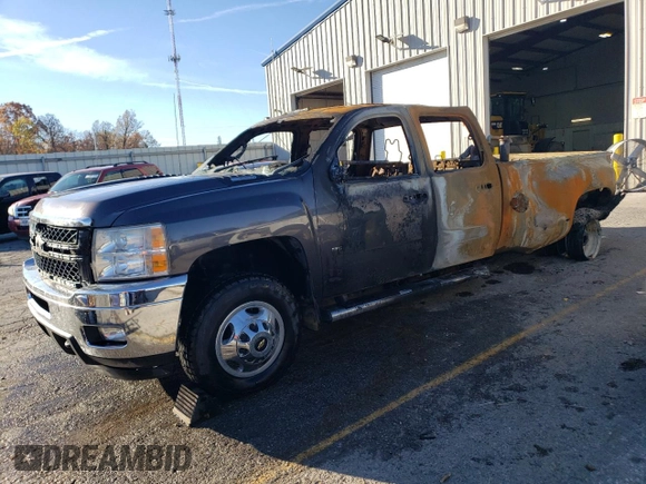 2011 Chevrolet Silverado 3500HD DRW LTZ with VIN 1GC4K1C82BF146161, listed as a Copart auction lot 79089334 with 0 mi miles and Non Repairable. Bid and sale history available at carsss.com. Image 1.