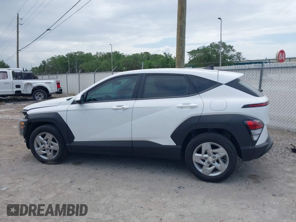 2024 Hyundai Kona SE with VIN KM8HA3AB7RU131235, listed as a IAAI auction lot 41971756 with 10,568 mi miles. Bid and sale history available at carsss.com. Image 14.