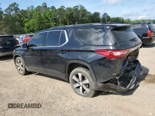 2020 Chevrolet Traverse LT with VIN 1GNERHKW2LJ300026, listed as a Copart auction lot 57171145 with 57,099 mi miles and Salvage title. Bid and sale history available at DreamBid. Image 2.