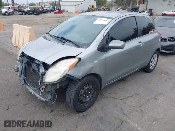2007 Toyota Yaris with VIN JTDJT923675117537, listed as a IAAI auction lot 42116893 with 210,036 mi miles. Bid and sale history available at carsss.com. Image 2.