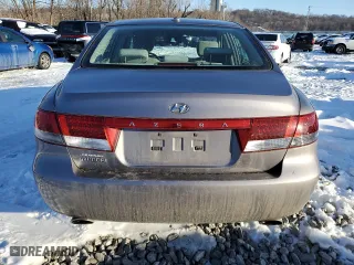 2007 Hyundai Azera GLS with VIN KMHFC46D67A222464, listed as a Copart auction lot 87528555 with 217,318 mi miles and Clean Title. Bid and sale history available at carsss.com. Image 6.