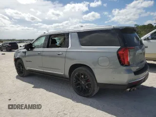 2024 GMC Yukon XL Denali with VIN 1GKS2JKL4RR226295, listed as a Copart auction lot 76113274 with 6,676 mi miles and Salvage Title. Bid and sale history available at carsss.com. Image 2.