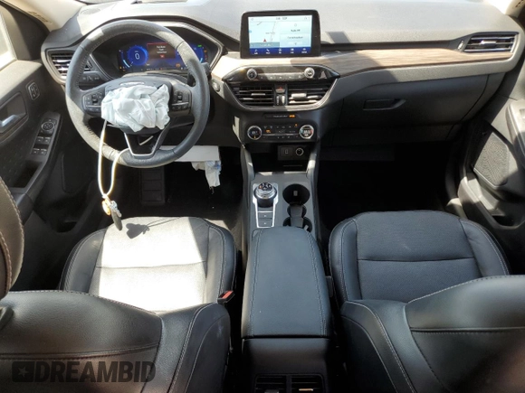2020 Ford Escape Titanium Hybrid with VIN 1FMCU0DZ5LUA68913, listed as a Copart auction lot 57306055 with 57,711 mi miles and Non repairable. Bid and sale history available at DreamBid. Image 8.