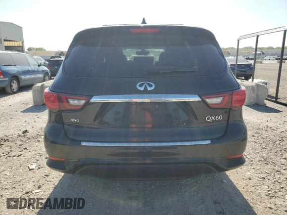 2020 Infiniti QX60 Pure with VIN 5N1DL0MM9LC530326, listed as a Copart auction lot 57086055 with 126,420 mi miles and Salvage title. Bid and sale history available at DreamBid. Image 6.