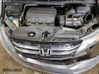 2016 Honda Odyssey SE with VIN 5FNRL5H33GB046380, listed as a Copart auction lot 53477755 with 107,205 mi miles and Salvage Title. Bid and sale history available at carsss.com. Image 12.
