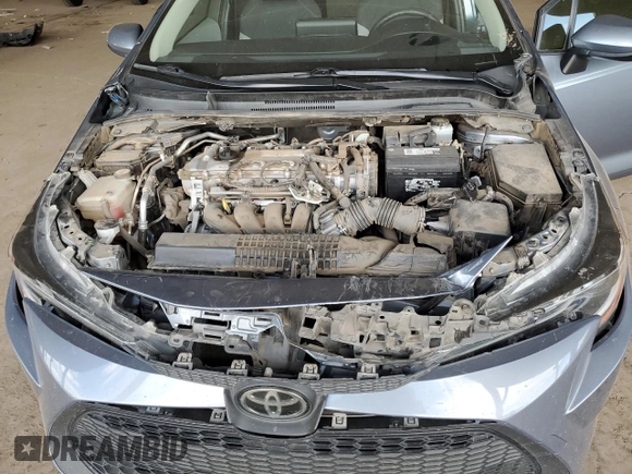 2020 Toyota Corolla L with VIN JTDDPRAE2LJ079455, listed as a Copart auction lot 48621015 with 90,646 mi miles and Salvage Title. Bid and sale history available at carsss.com. Image 12.