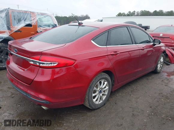 2018 Ford Fusion S with VIN 3FA6P0G73JR107088, listed as a IAAI auction lot 41532008 with 146,948 mi miles. Bid and sale history available at carsss.com. Image 4.