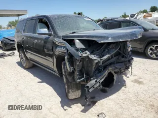 2015 Chevrolet Tahoe LTZ z VIN 1GNSKCKC8FR506151, wystawiony jako Copart lot #59948174 z przebiegiem Nie podano mil oraz Szkoda całkowita • Salvage title. Historia ofert i sprzedaży dostępna na DreamBid. Obrazek 4.