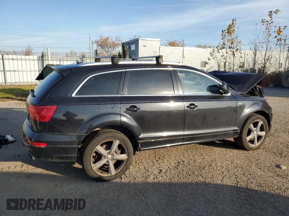 2015 Audi Q7 3.0L TDI Vorsprung Edition with VIN WA1WMCFE8FD005218, listed as a Copart auction lot 75849274 with 0 mi miles and Salvage Title. Bid and sale history available at carsss.com. Image 3.