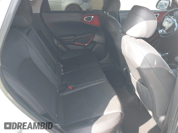 2021 Kia Soul Turbo with VIN KNDJ53AF6M7770551, listed as a IAAI auction lot 41228130 with 44,080 mi miles and . Bid and sale history available at DreamBid. Image 8.