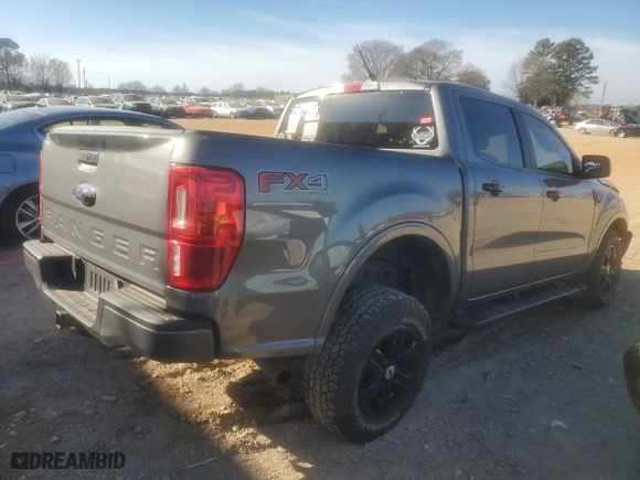 2022 Ford Ranger XL with VIN 1FTER4FH1NLD06663, listed as a Copart auction lot 46671805 with 61,575 mi miles and Salvage Title. Bid and sale history available at carsss.com. Image 3.