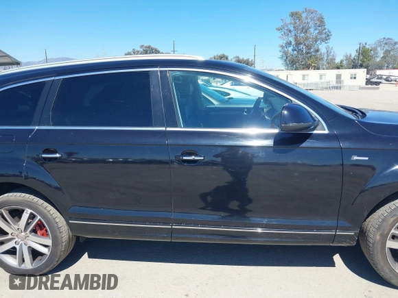 2014 Audi Q7 Premium Plus with VIN WA1LGAFEXED014547, listed as a IAAI auction lot 42639055 with 158,057 mi miles and . Bid and sale history available at DreamBid. Image 13.