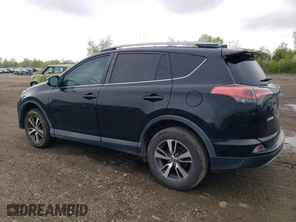 2018 Toyota RAV4 XLE with VIN 2T3WFREV0JW484430, listed as a Copart auction lot 55878455 with 132,335 mi miles and Salvage title. Bid and sale history available at DreamBid. Image 2.