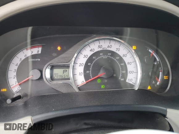 2012 Toyota Sienna SE with VIN 5TDXK3DC5CS187882, listed as a Copart auction lot 47955425 with 289,654 mi miles and Salvage Title. Bid and sale history available at carsss.com. Image 9.