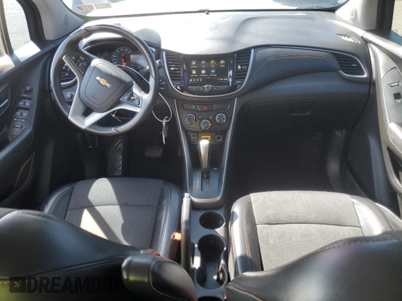 2018 Chevrolet Trax LT with VIN KL7CJPSB1JB718869, listed as a Copart auction lot 48572465 with 106,500 mi miles and Salvage Title. Bid and sale history available at carsss.com. Image 8.