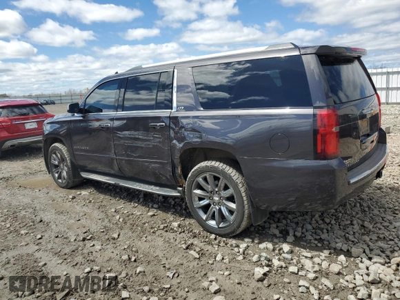 2016 Chevrolet Suburban LTZ with VIN 1GNSKJKC1GR406401, listed as a Copart auction lot 51137955 with 172,612 mi miles and Clean Title. Bid and sale history available at DreamBid. Image 2.