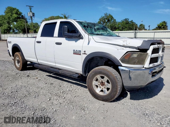 2013 Ram 2500 Tradesman with VIN 3C6UR5HL9DG584622, listed as a Copart auction lot 61448945 with 137,321 mi miles and Salvage title. Bid and sale history available at DreamBid. Image 4.