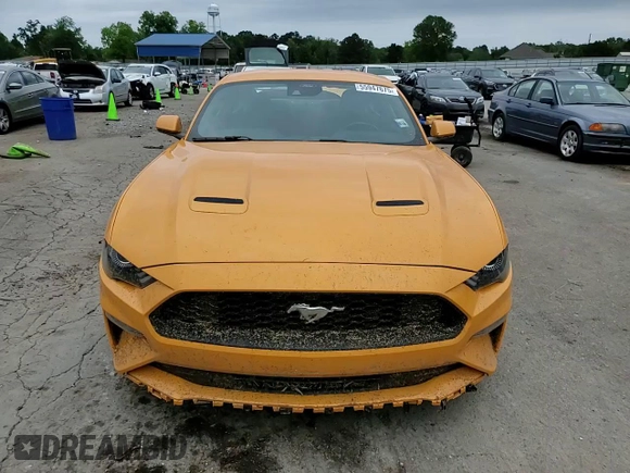 2022 Ford Mustang EcoBoost with VIN 1FA6P8TH6N5146134, listed as a Copart auction lot 55947675 with 60,364 mi miles and Salvage title. Bid and sale history available at DreamBid. Image 13.