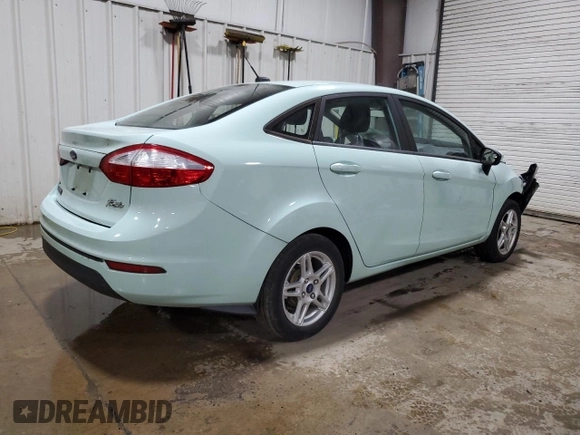 2017 Ford Fiesta SE with VIN 3FADP4BJ1HM130345, listed as a Copart auction lot 53096195 with 10,615 mi miles and Salvage Title. Bid and sale history available at carsss.com. Image 3.