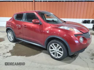 2014 Nissan Juke SL with VIN JN8AF5MV2ET484284, listed as a Copart auction lot 87199244 with 185,811 mi miles and Salvage Title. Bid and sale history available at carsss.com. Image 4.