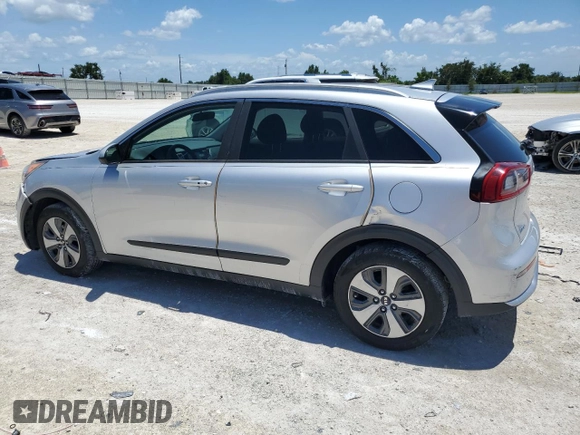 2017 Kia Niro LX with VIN KNDCB3LC8H5091046, listed as a Copart auction lot 63559304 with 79,530 mi miles and Salvage Title. Bid and sale history available at DreamBid. Image 2.