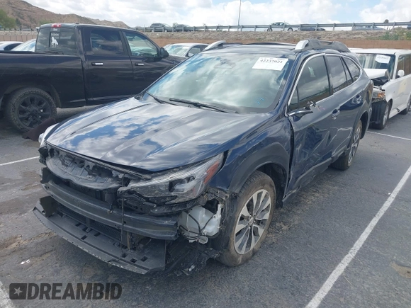 2023 Subaru Outback Touring with VIN 4S4BTAPC0P3103090, listed as a IAAI auction lot 42237021 with 34,629 mi miles and . Bid and sale history available at DreamBid. Image 2.