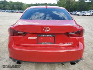 2016 Lexus IS 300 with VIN JTHCM1D25G5001420, listed as a Copart auction lot 70980404 with 140,835 mi miles and Salvage Title. Bid and sale history available at carsss.com. Image 6.