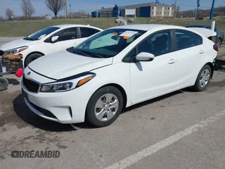 2018 Kia Forte LX with VIN 3KPFK4A77JE245278, listed as a IAAI auction lot 41797240 with 90,640 mi miles. Bid and sale history available at carsss.com. Image 19.
