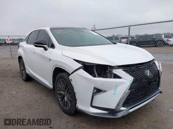2017 Lexus RX 350 with VIN 2T2ZZMCA9HC079447, listed as a IAAI auction lot 41546040 with 100,562 mi miles and . Bid and sale history available at DreamBid. Image 1.