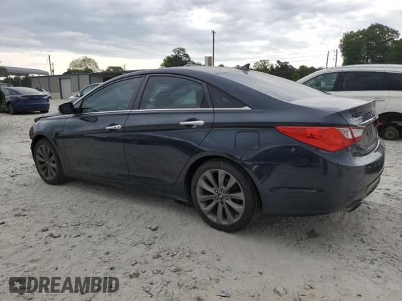 2011 Hyundai Sonata SE with VIN 5NPEC4ABXBH219817, listed as a Copart auction lot 53898665 with 266,082 mi miles and Salvage Title. Bid and sale history available at DreamBid. Image 2.