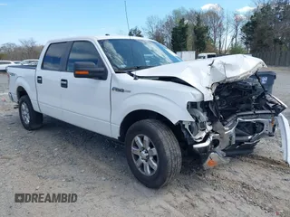 2013 Ford F-150 XL with VIN 1FTFW1EF7DKD34810, listed as a IAAI auction lot 41919083 with 158,531 mi miles. Bid and sale history available at carsss.com. Image 1.