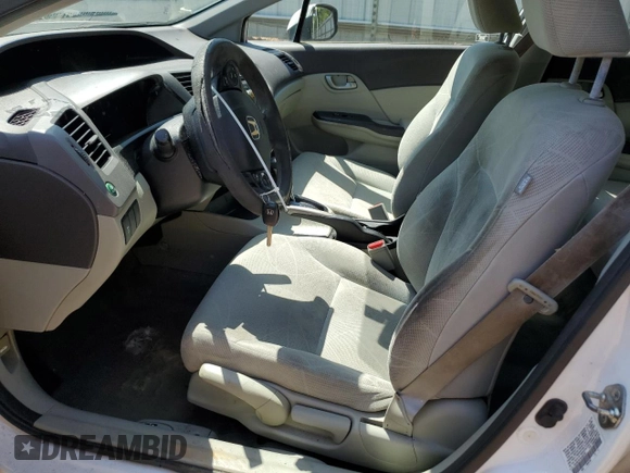 2012 Honda Civic LX z VIN 19XFB2F57CE043782, wystawiony jako Copart lot #52384305 z przebiegiem 170 544 mil mil oraz Szkoda całkowita • Salvage title. Historia ofert i sprzedaży dostępna na DreamBid. Obrazek 7.