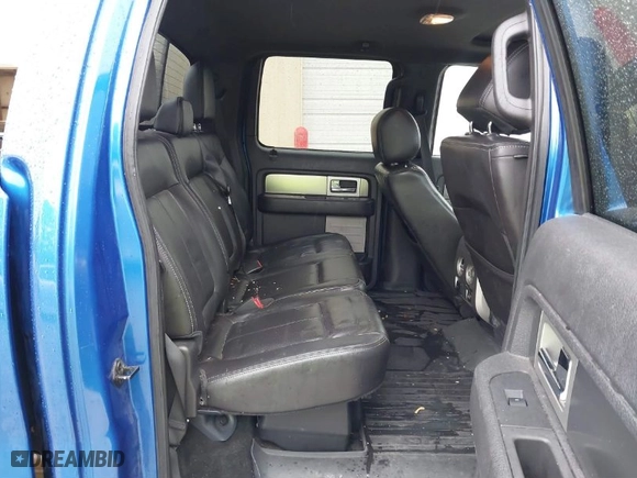 2013 Ford F-150 XL with VIN 1FTFW1CF4DFD22741, listed as a IAAI auction lot 41142876 with 1 mi miles. Bid and sale history available at carsss.com. Image 8.
